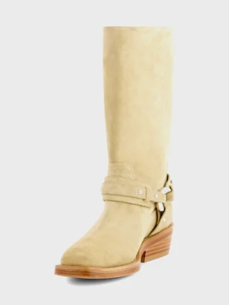 Skórzane buty motocyklowe